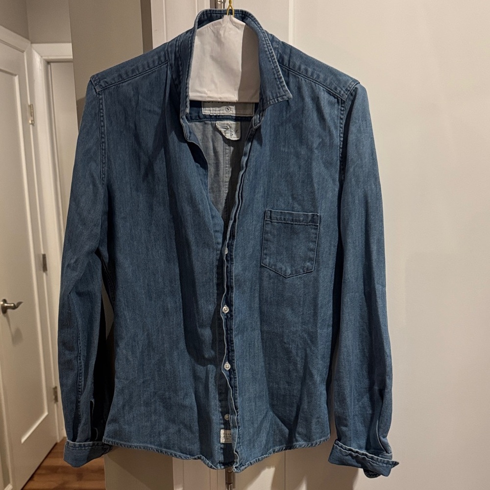 Frank & Eileen Blue Denim Shirt